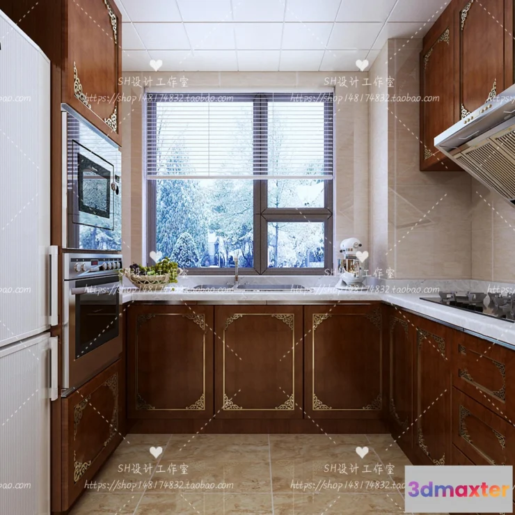 1117256 - KITCHEN 3D SCENES - VRAY RENDER - 177