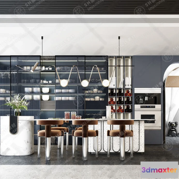 1127036 - Table And Chairs - 3D Models - 0653