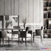 1127054 - Table And Chairs - 3D Models - 0662