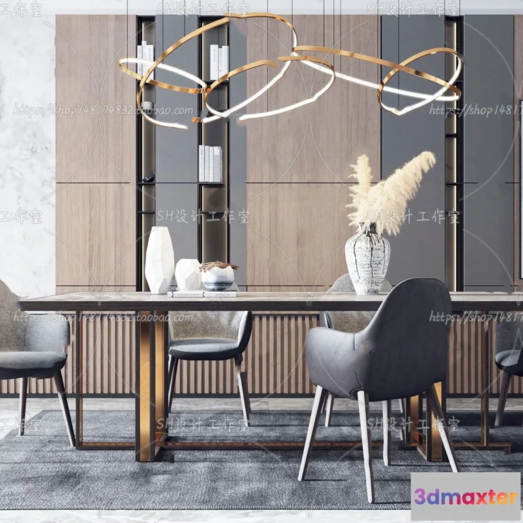 1127132 - Table And Chairs - 3D Models - 0701