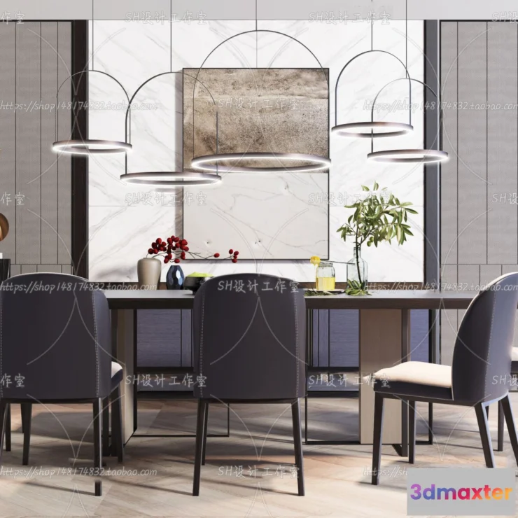 1127138 - Table And Chairs - 3D Models - 0704