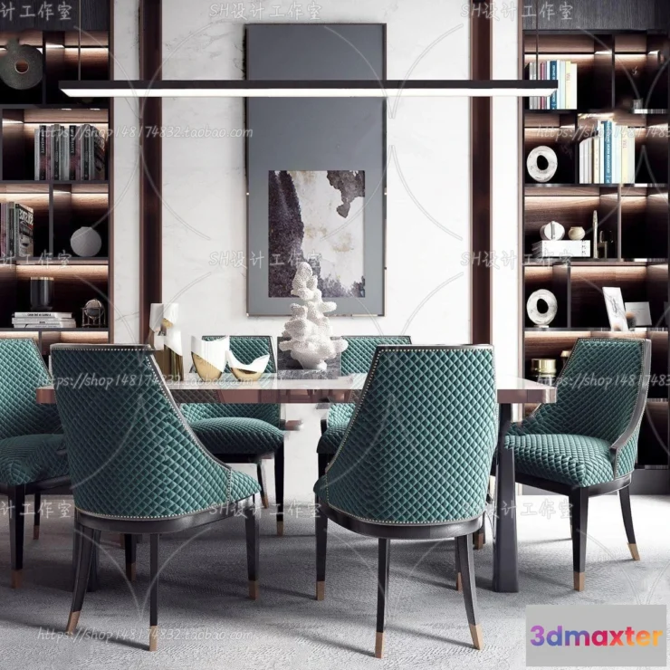 1127220 - Table And Chairs - 3D Models - 0745