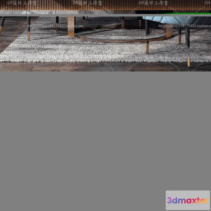 1127242 - Table And Chairs - 3D Models - 0756