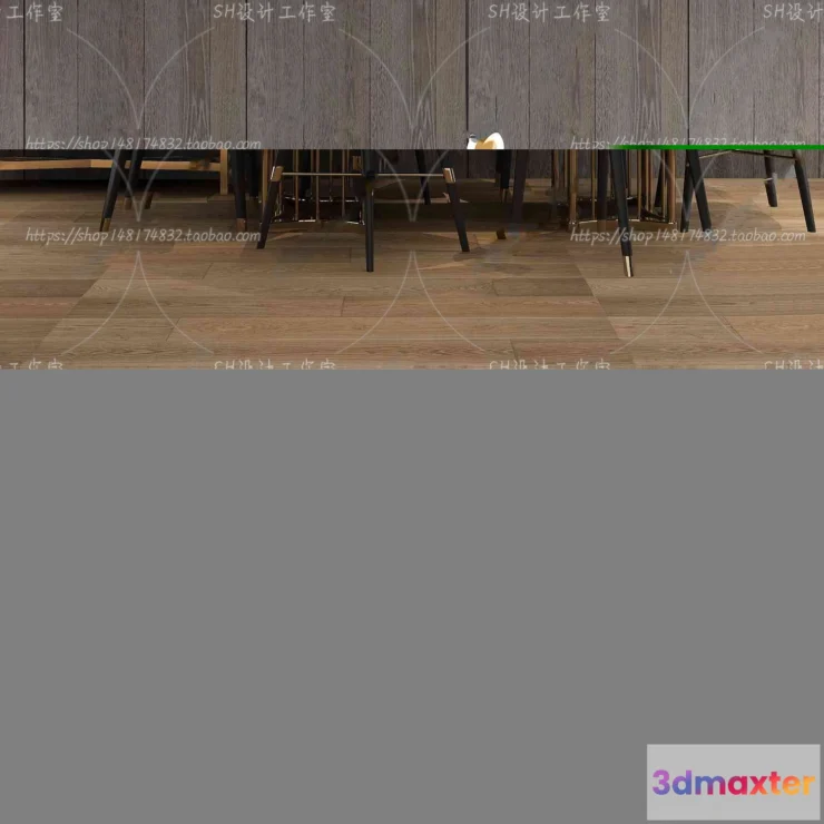 1127610 - Table And Chairs - 3D Models - 0940