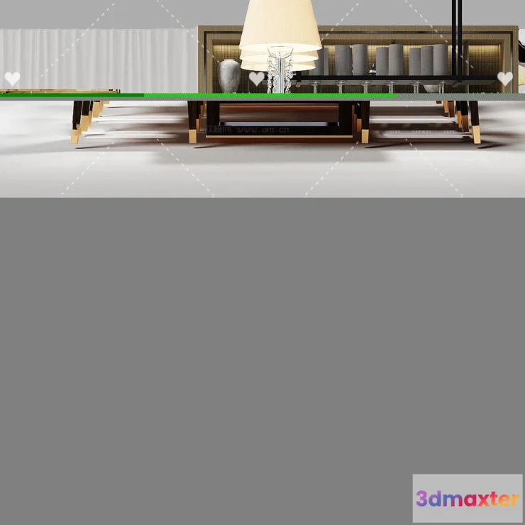 1127746 - Table And Chairs - 3D Models - 1008