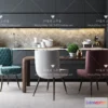 1127812 - Table And Chairs - 3D Models - 1041
