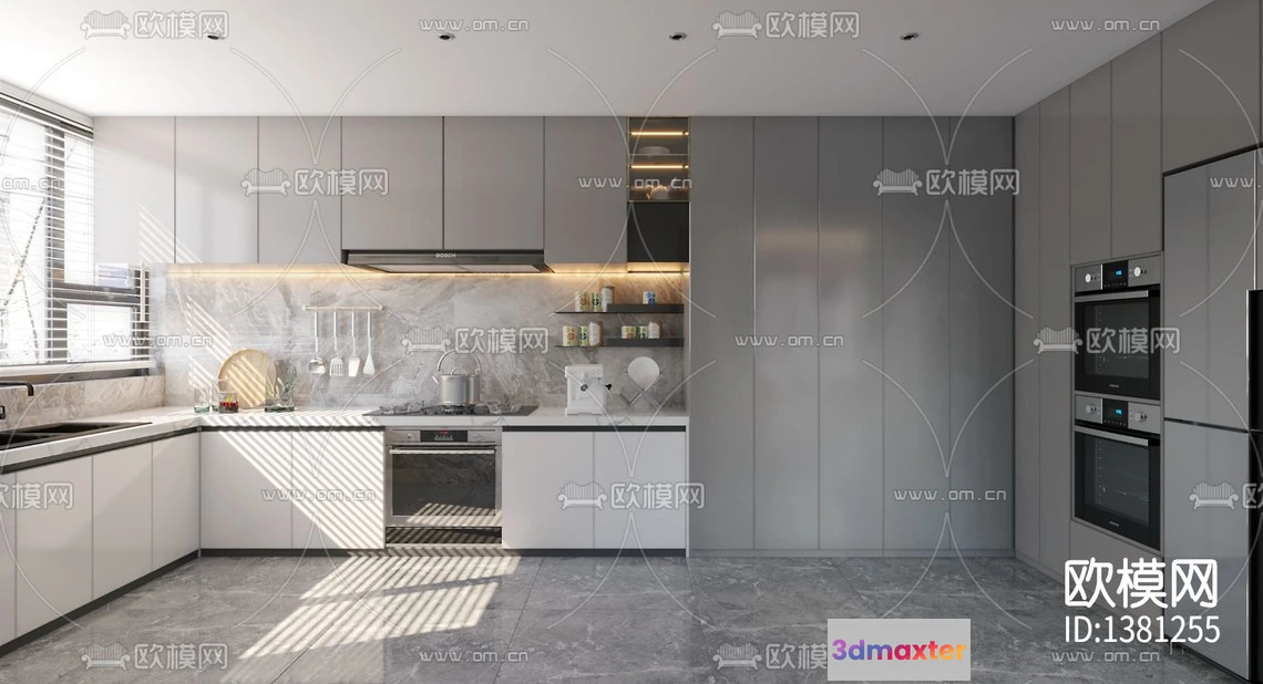 1142724 - Corona Render 3D Scenes - Kitchen - 0001