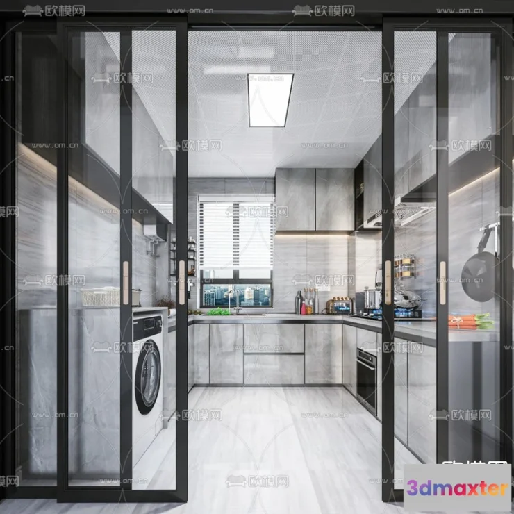 1142732 - Corona Render 3D Scenes - Kitchen - 0005