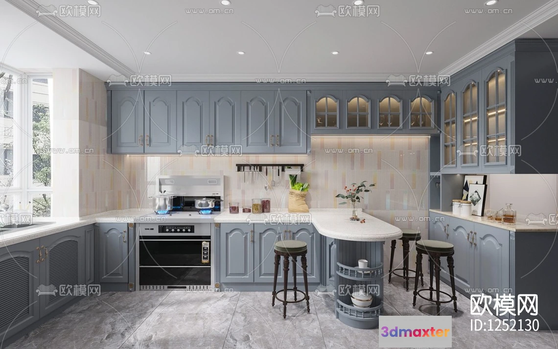 1142734 - Corona Render 3D Scenes - Kitchen - 0006