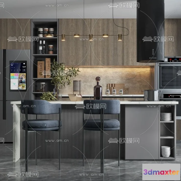 1142736 - Corona Render 3D Scenes - Kitchen - 0007
