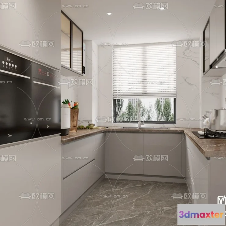 1142738 - Corona Render 3D Scenes - Kitchen - 0008