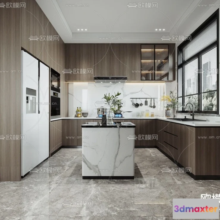1142752 - Corona Render 3D Scenes - Kitchen - 0015