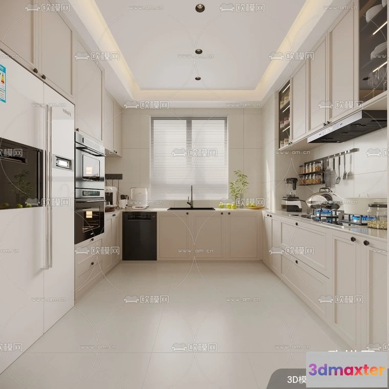 1240688 - KITCHEN SETS - VRAY  CORONA - 3D MODEL - 1468