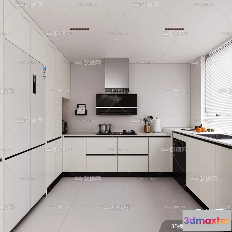 1240696 - KITCHEN SETS - VRAY  CORONA - 3D MODEL - 1472