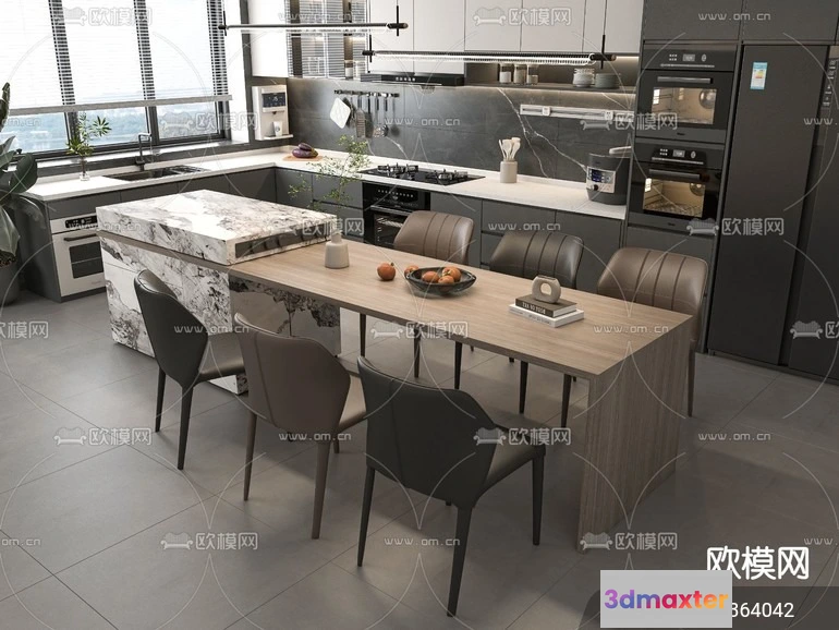 1240740 - KITCHEN SETS - VRAY  CORONA - 3D MODEL - 1494