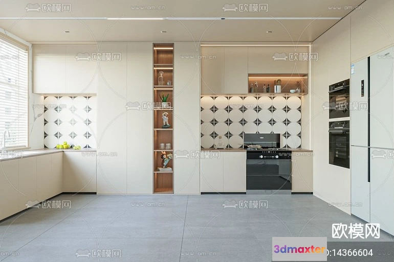 1240748 - KITCHEN SETS - VRAY  CORONA - 3D MODEL - 1498