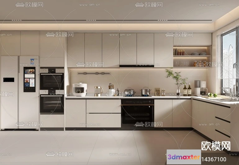 1240750 - KITCHEN SETS - VRAY  CORONA - 3D MODEL - 1499