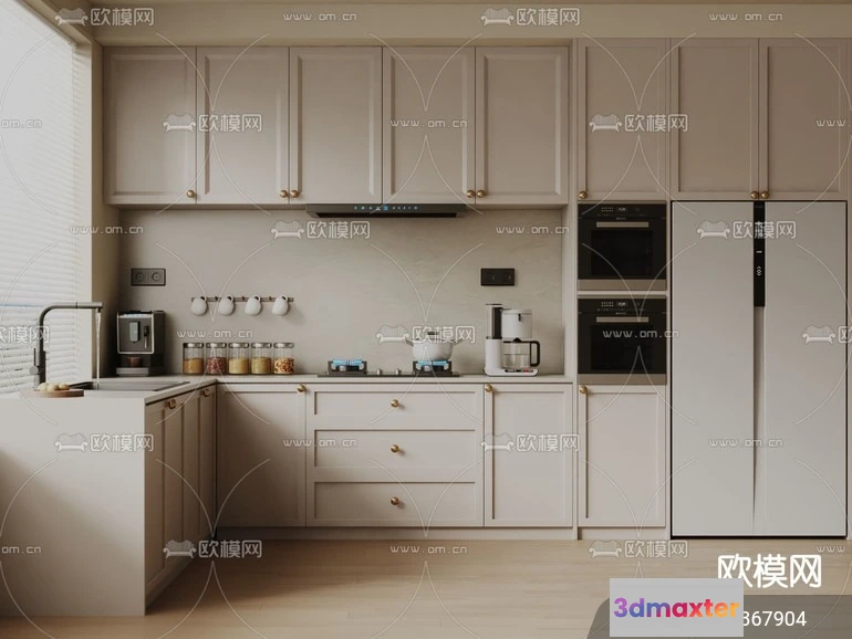 1240754 - KITCHEN SETS - VRAY  CORONA - 3D MODEL - 1501