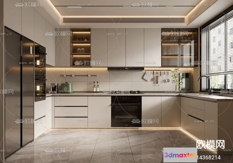 1240760 - KITCHEN SETS - VRAY  CORONA - 3D MODEL - 1504