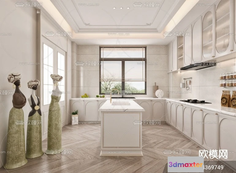 1240764 - KITCHEN SETS - VRAY  CORONA - 3D MODEL - 1506