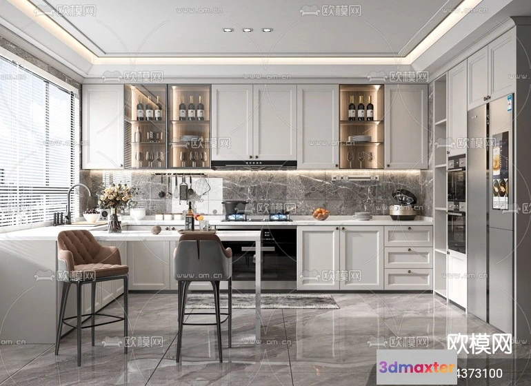 1240778 - KITCHEN SETS - VRAY  CORONA - 3D MODEL - 1513
