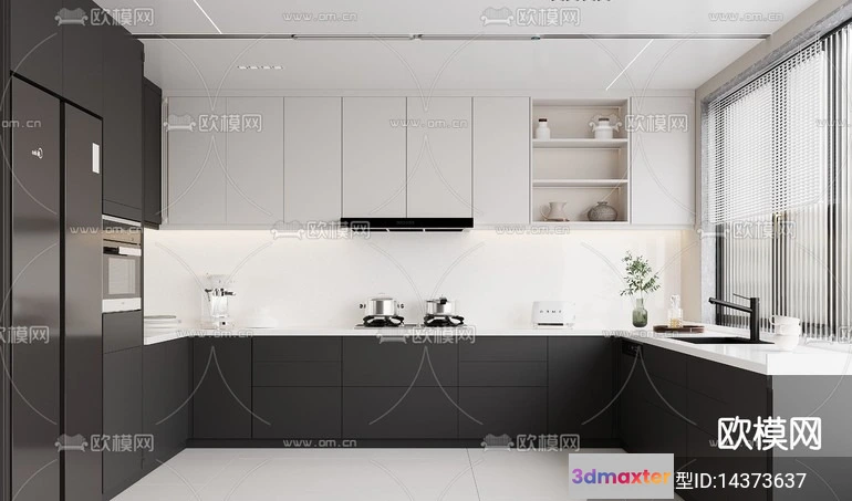 1240784 - KITCHEN SETS - VRAY  CORONA - 3D MODEL - 1516