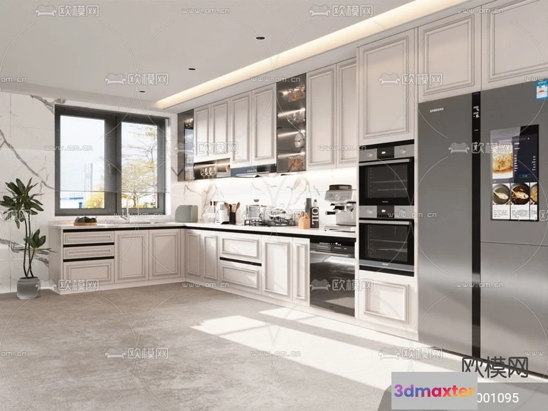 1240826 - KITCHEN SETS - VRAY  CORONA - 3D MODEL - 1537