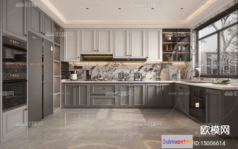 1240848 - KITCHEN SETS - VRAY  CORONA - 3D MODEL - 1548