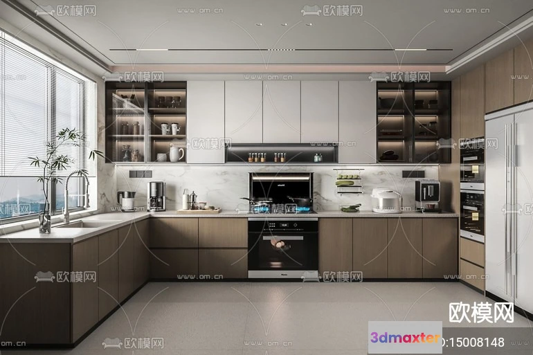 1240856 - KITCHEN SETS - VRAY  CORONA - 3D MODEL - 1552