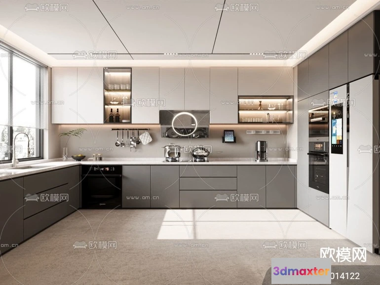 1240870 - KITCHEN SETS - CORONA - 3D MODEL - 1559