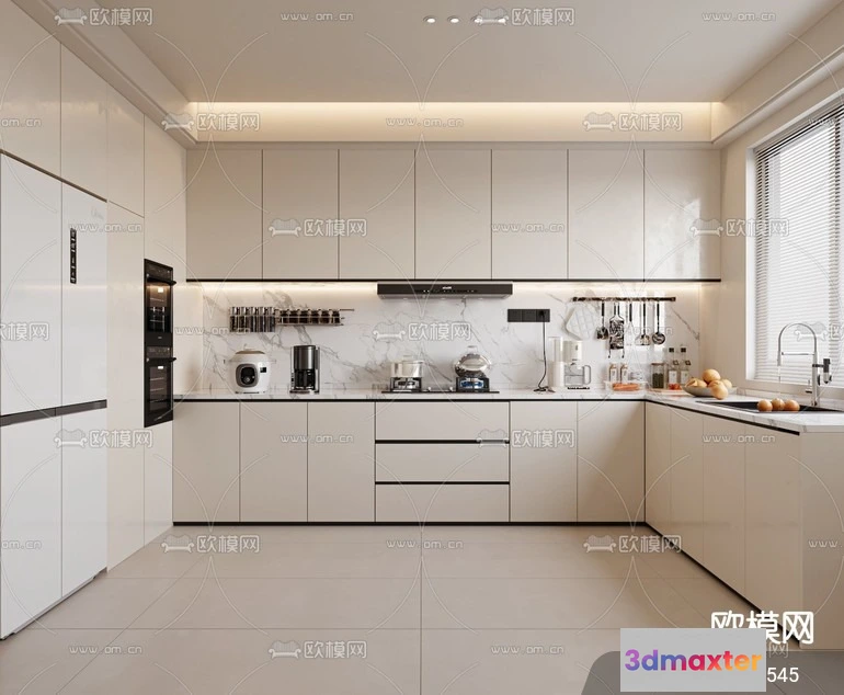 1240872 - KITCHEN SETS - CORONA - 3D MODEL - 1560