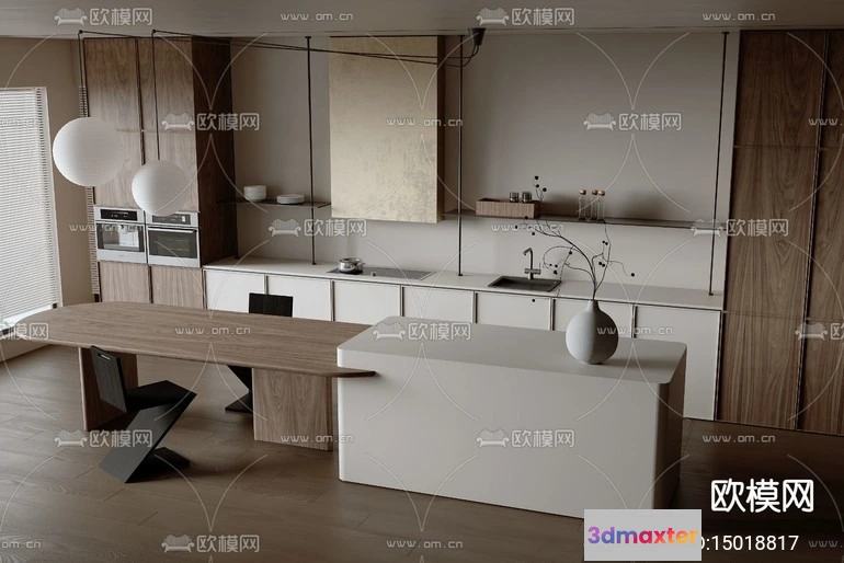 1240886 - KITCHEN SETS - VRAY  CORONA - 3D MODEL - 1567
