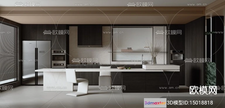 1240888 - KITCHEN SETS - VRAY  CORONA - 3D MODEL - 1568