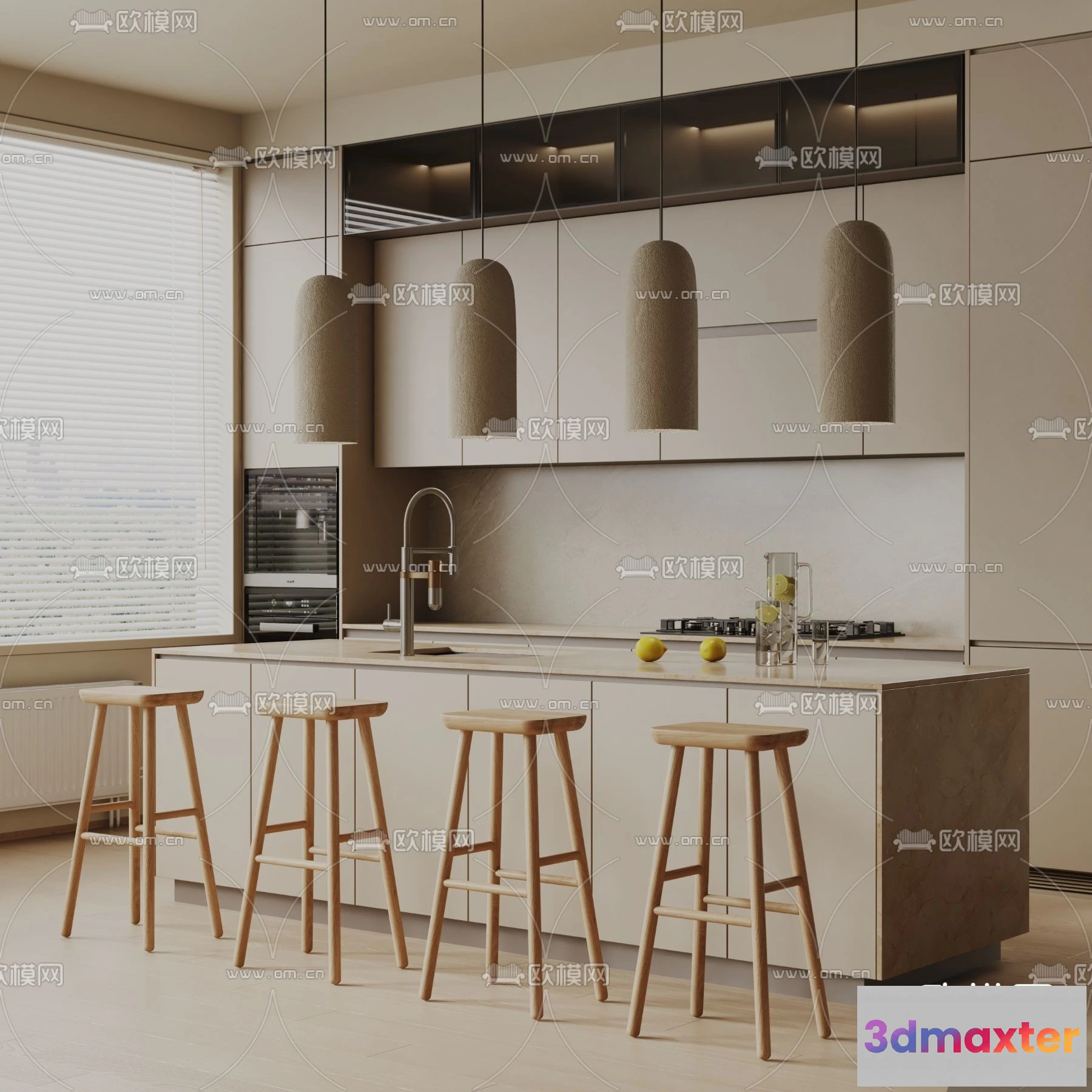 1240904 - KITCHEN SETS - VRAY  CORONA - 3D MODEL - 1576