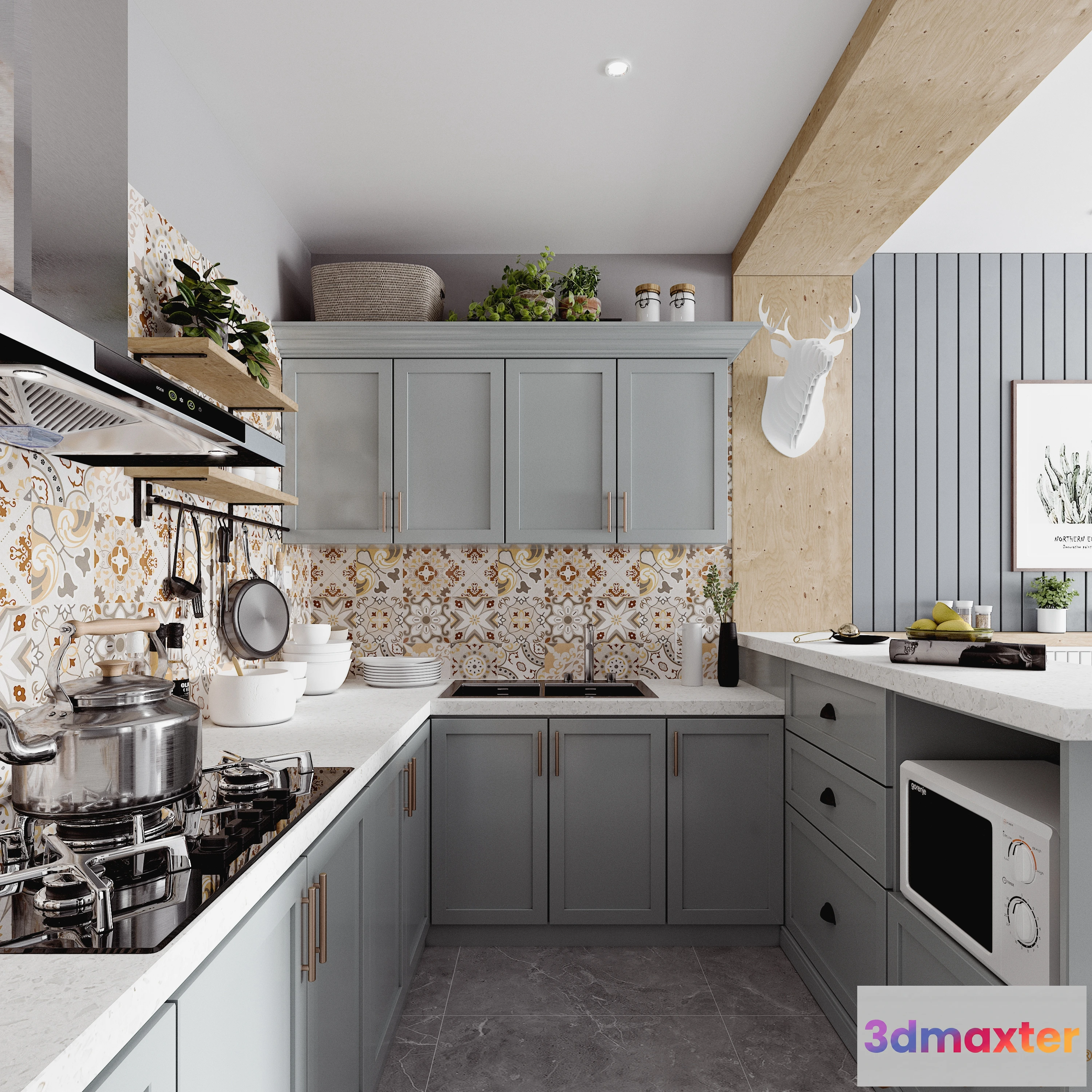 1258576 - Justeasy 20 - House Space - 02 - KITCHEN - U04