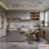 1358175 - Kitchen 3D Interior Scene - 3D Models - 068 3D Max