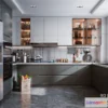 1358229 - Kitchen - Minimalist Style - 3D Interior Scene - 031 3D Max