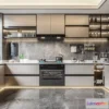 1358643 - Kitchen - Modern Style Interior 3D Scenes - 104 3D Max