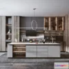 1358978 - Kitchen - Modern Style Interior 3D Scenes - 109 3D Max