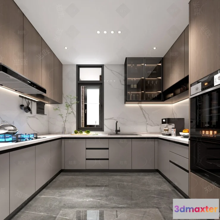 1359113 - Kitchen - 3D Models - 3D Interior Scenes - 177 3D Max