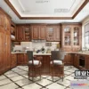 1359190 - Kitchen 3D Interior Scene - American Style - 004 3D Max