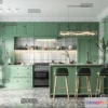 1359217 - Kitchen 3D Interior Scene - 3D Models - 083 3D Max