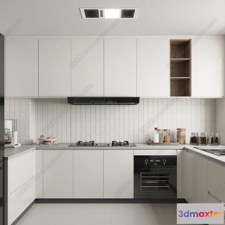 1359580 - Kitchen - 3D Models - 3D Interior Scenes - 184 3D Max