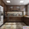 1359866 - Kitchen 3D Interior Scene - American Style - 014 3D Max