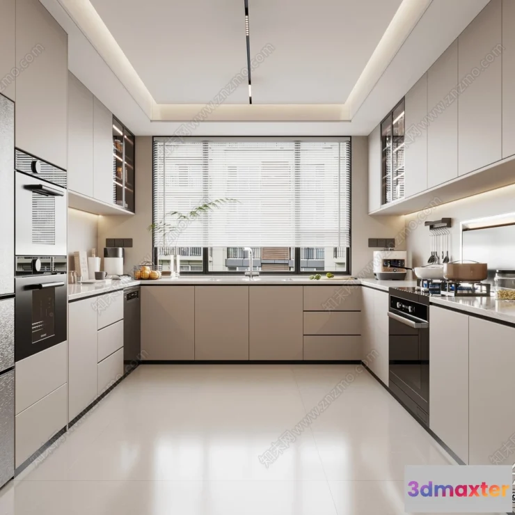 1359982 - Kitchen - 3D Models - 3D Interior Scenes - 189 3D Max