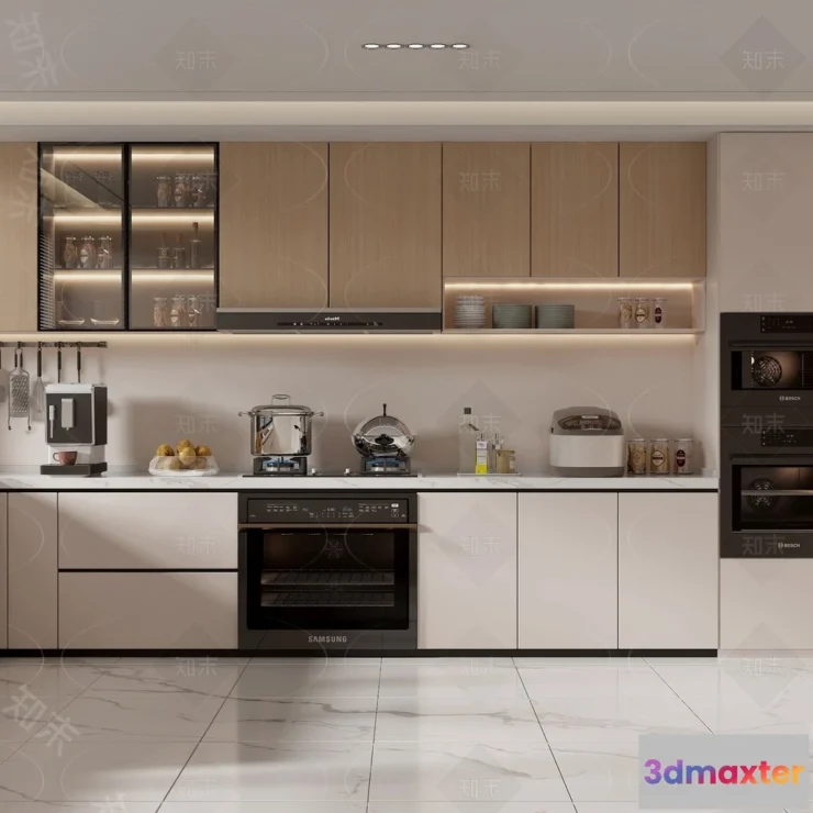 1360247 - Kitchen - 3D Models - 3D Interior Scenes - 193 3D Max