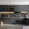 1360738 - Kitchen - Villas 3D Interior Scene - 3D Models - 001 3D Max