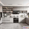 1360983 - Kitchen - Modern Style Interior 3D Scenes - 138 3D Max