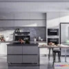 1361514 - Kitchen - Modern Style Interior 3D Scenes - 146 3D Max