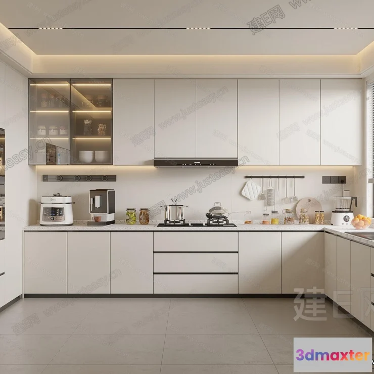 1361711 - Kitchen - 3D Models - 3D Interior Scenes - 215 3D Max